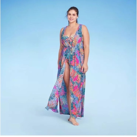 Women's Sleeveless Cover Up Maxi
Duster - Kona Sol™ - Picture 1 of 9